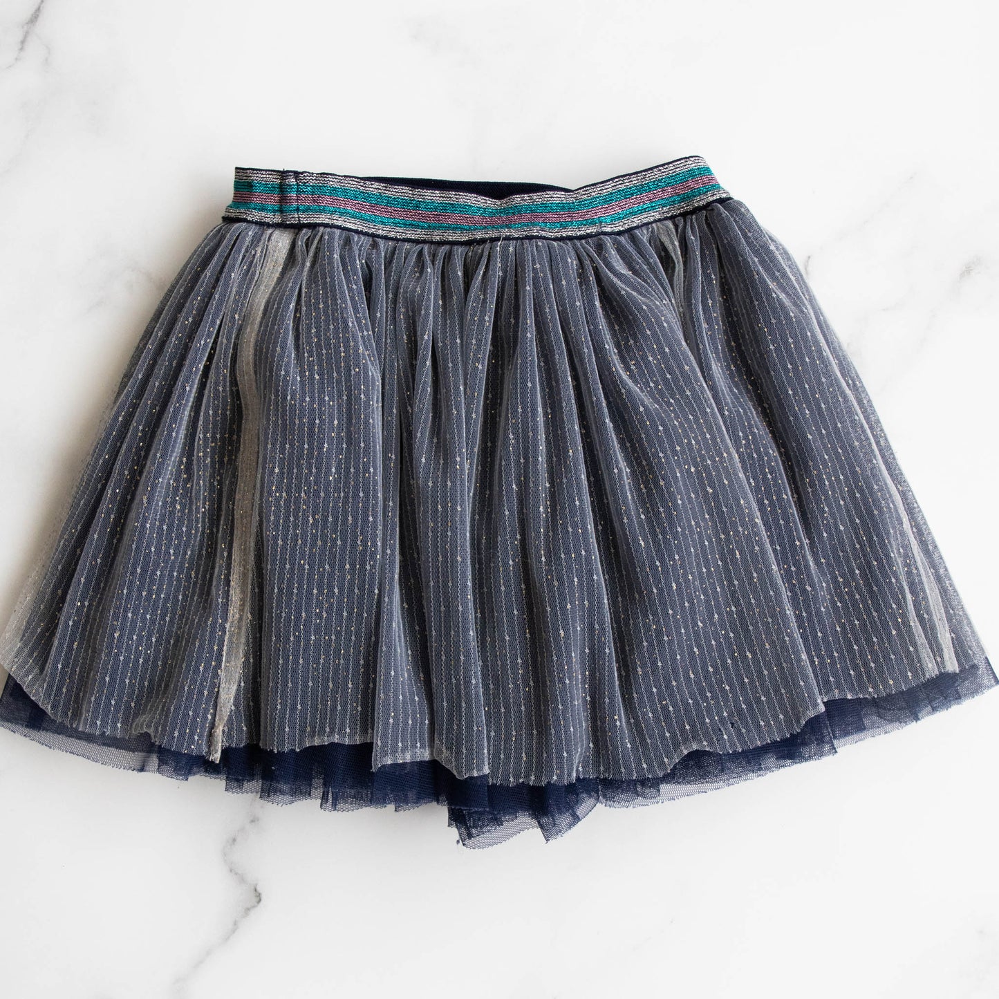 M&S Blue Glitter Tutu (2-3Y)