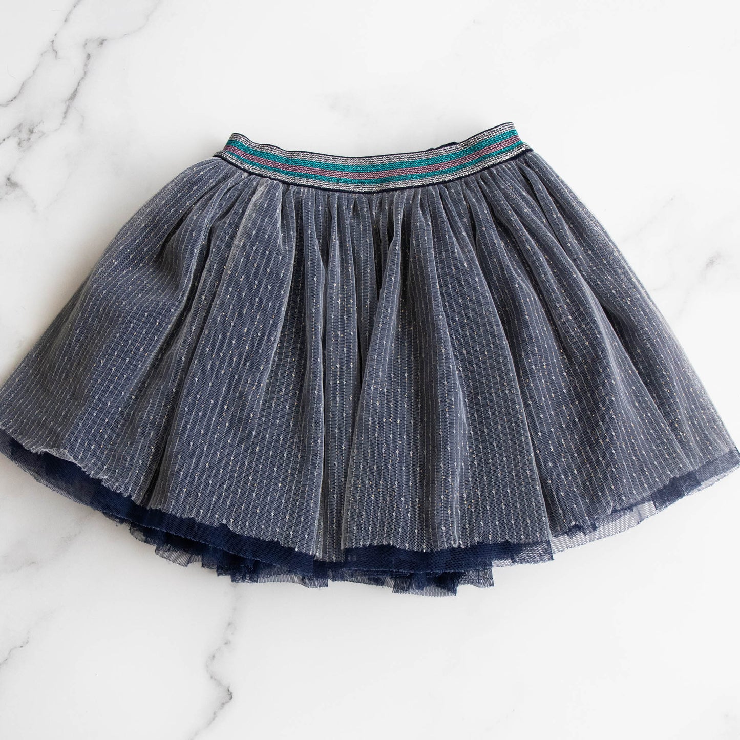 M&S Blue Glitter Tutu (2-3Y)