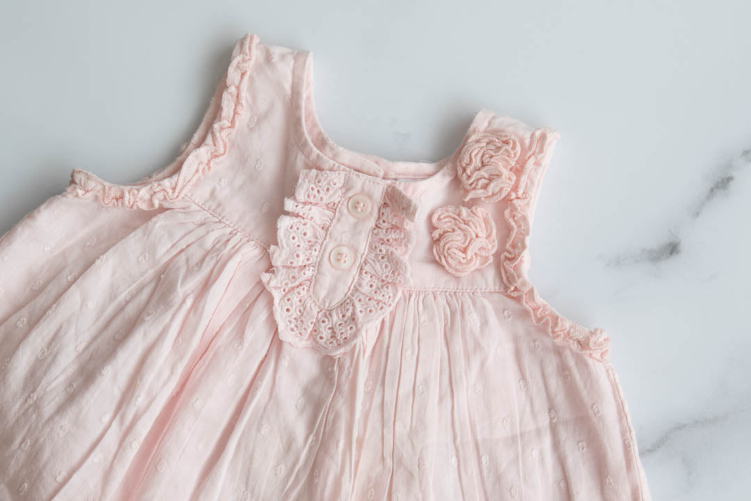 Next Pretty Pink Dress (0-3 M)