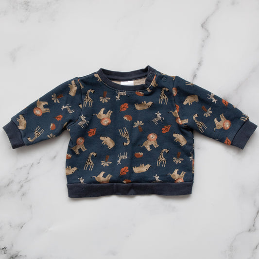 Teeny Weeny Animal Jumper (3-6M)