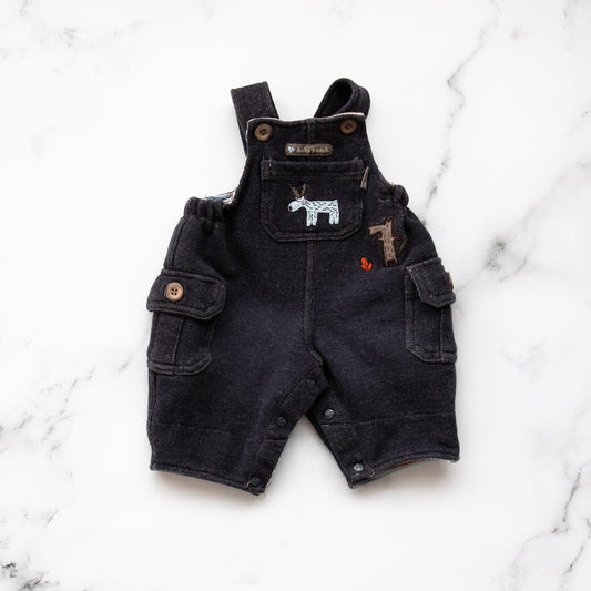 Pumpkin Patch Dungarees (NB)