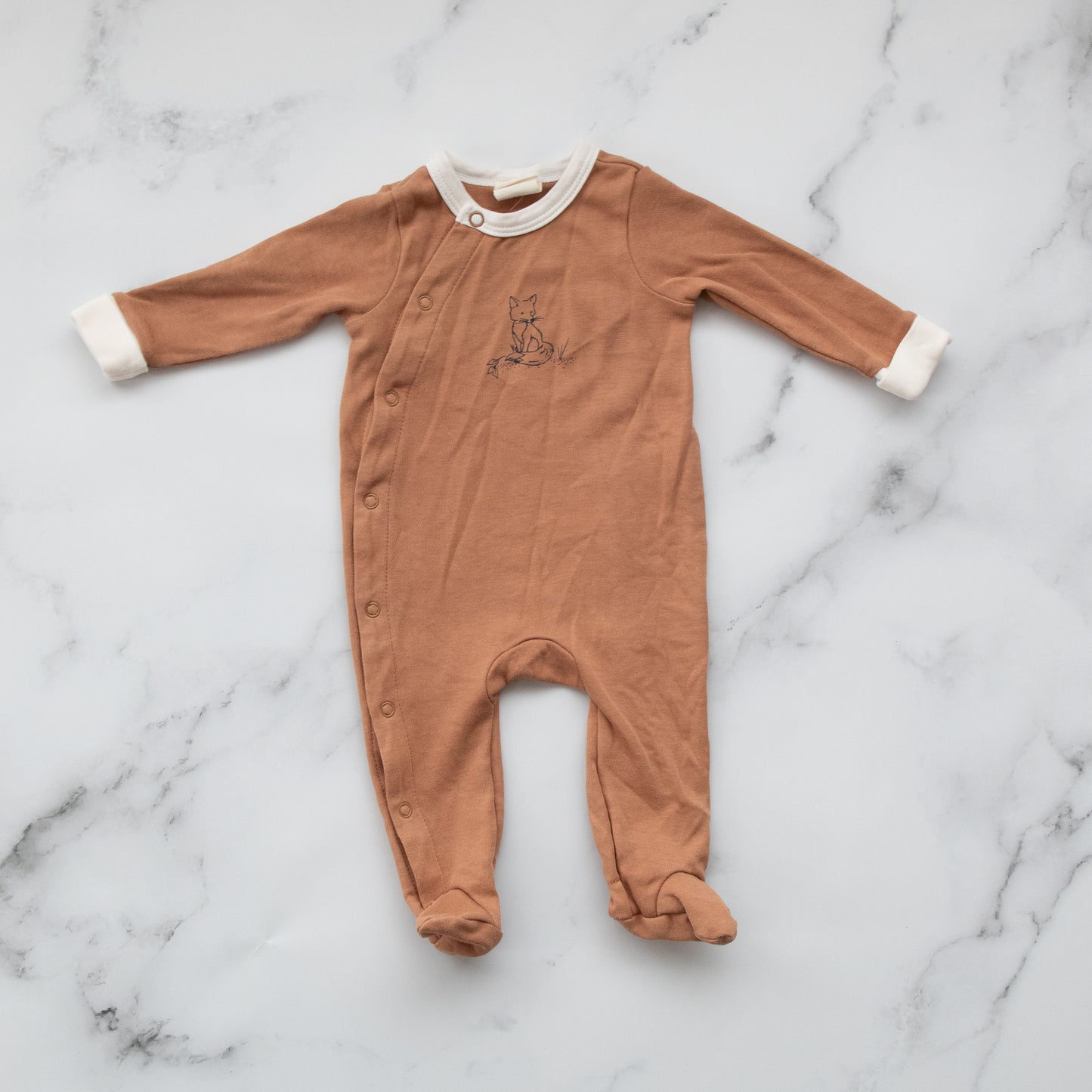 Little Bundle Fox Babygrow (0-3M)