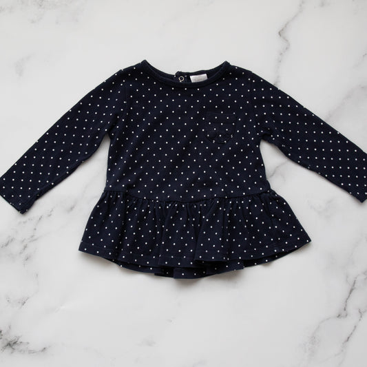 Teeny Weeny Polka Dot Top (6-9M)