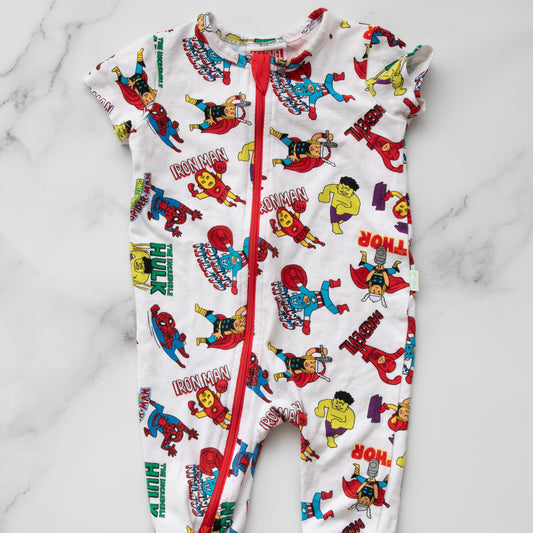 Peter Alexander Marvel Avengers bodysuit (3-6M)